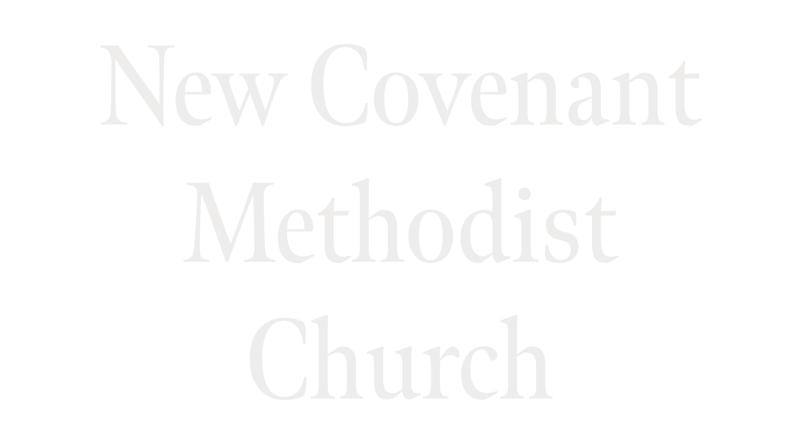 New Covenant Methodist Church | Cartersville Georgia